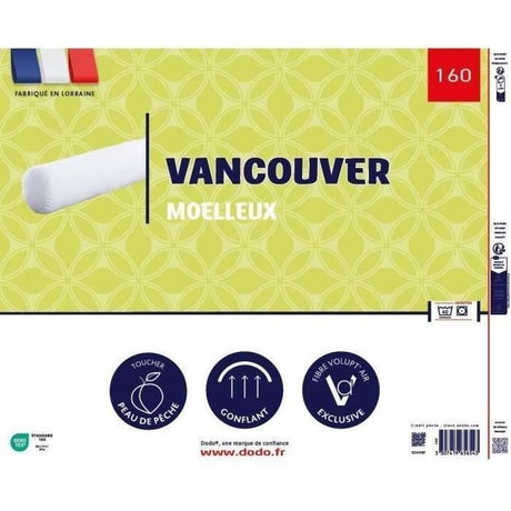 Traversin DODO - VANCOUVER - 160 cm - 100% Polyester