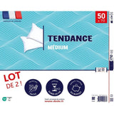 Lot de 2 Oreillers DODO - Tendance - 50 x 70 cm - Blanc