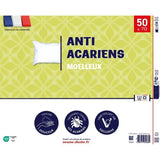 Oreiller Anti-Acariens - DODO - 50 x 70 cm - 100% Polyester - Blanc