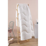 Couette Chaude 450gr/m˛ - DODO - CHAMPS DE LIN - 200 x 200 cm - Blanc