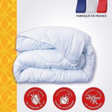 Couette Tempérée 300gr/m˛ - DODO - PUNAISE PROTECT - 240 x 260 cm - Blanc