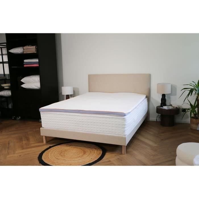 Surmatelas ERGO LATEX Déhoussable - DODO - 140 x 190 cm