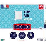 Oreiller - DODO - MEDIUM TOP AIR - 60 x 60 cm - Blanc