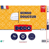 DODO - Couette tempérée 350 g/m² - SENSO DOUCEUR - 140 x 200 cm - Blanc