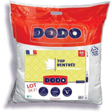 DODO Lot de 2 Oreillers - Top Rentrée - Oreillers moelleux - 60 x 60 cm