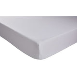 Drap Housse Coton DODO -  Antibactérien -90x190 cm - Blanc