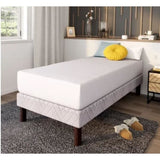 Drap Housse Coton DODO -  Antibactérien -90x190 cm - Blanc