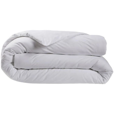Housse de Couette Coton - DODO - Antibactérien - 260 x 240 cm - Blanc