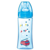 Biberon Dodie Initiation+ Anti-Coliques 3 Vitesses Bleu Pompier 330ml