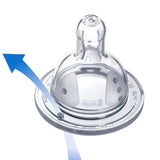 Biberon Dodie Initiation+ Anti-Coliques 3 Vitesses Bleu Pompier 330ml