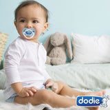Sucettes Anatomiques DODIE - Bébé Ours - Lot de 3 - +18 mois - Résistantes et Anti-irritations