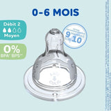 Lot de 4 tÈtines rondes DODIE Initiation - DÈbit 2