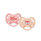 Duo sucettes anatomiques - DODIE - EDL A103 - +6 mois - Panda roux