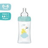 Dodie Biberon Sensation+ Anti-Coliques +0m Lion 270ml