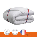 Couette Chaude 400gr/m˛ - DODO - COUNTRY - 240 x 260 cm - Blanc