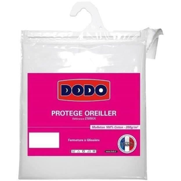 Protege-Oreiller - DODO - Noé - 65 x 65 cm - Blanc