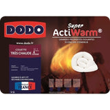 Couette Tres Chaude 450gr/m˛ - DODO -SUPER ACTIWARM - 240 x 260 cm - Blanc