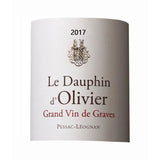 Dauphin d'Olivier 2017 Pessac-LÈognan - Vin rouge de Bordeaux