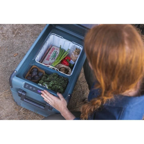 Glaciere électrique portable - DOMETIC - CFX2 37 - A compression - 37 litres - 12 V - 24 V - 230 V - de +20° a -22°C - Bleu