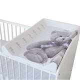 Plan a langer DOMIVA Little Bear - PVC - Matelas intÈgrÈ - Blanc/Gris - 50 x 80 cm