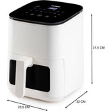 Friteuse a air chaud - DOMO - DO541FR - 3.5L - Ecran digital - Deli-Fryer supreme