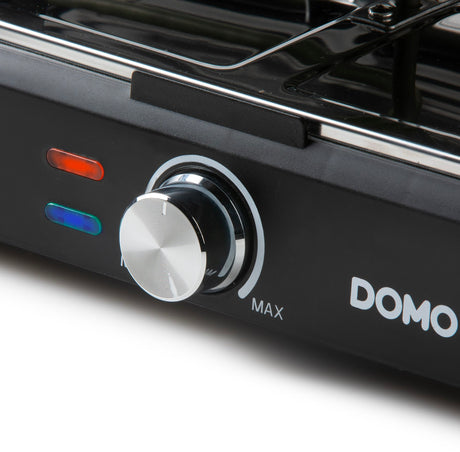 Appareil a raclette - DOMO - DO9262G - 8 personnes - Pierre a cuire - Gril - 1400 W