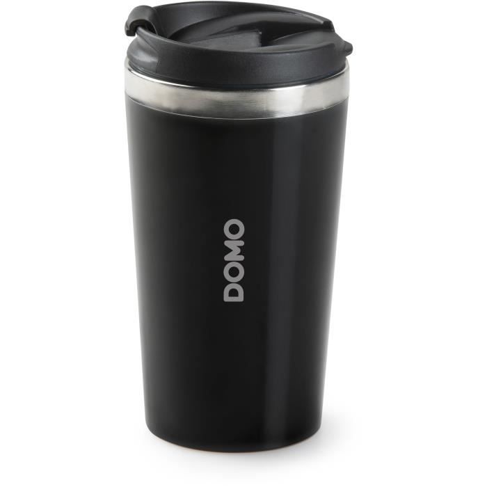 Cafetiere filtre - DOMO - DO733K - 900 W - 4 a 10 tasses - Ecran LCD - 3 intensitÈs - Noir