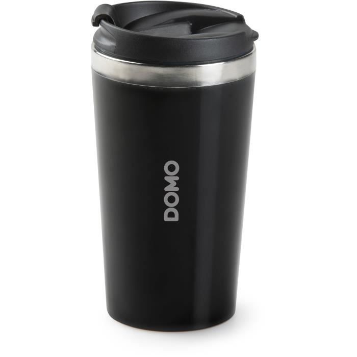 Cafetiere filtre - DOMO - DO733K - 900 W - 4 a 10 tasses - Ecran LCD - 3 intensités - Noir