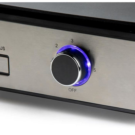 Grill de table barbecue Genius - DOMO - DO9259G - 2 zones de cuisson - Thermostat réglable- 2400 W