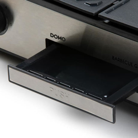 Grill de table barbecue Genius - DOMO - DO9259G - 2 zones de cuisson - Thermostat réglable- 2400 W