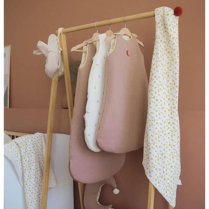 Sortie de bain - DOMIVA - Honey Moon - Coton ultra-doux et absorbant - Capuche intégrée