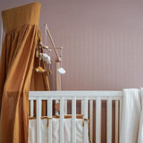 Ciel de lit - DOMIVA - Caramel - Gaze de coton