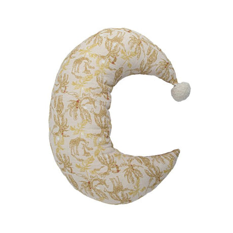 Coussin bébé demi lune Beige 30x40 cm
