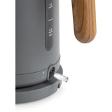 Bouilloire électrique - DOMO - DO9268WK - 2200 W - 1,7 L - Socle 360° - Noir / Bois