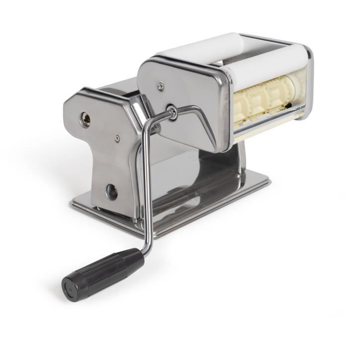 Machine a ravioli et spaghetti - LIVOO - MEN41 - 9 positions - Acier inoxydable - Accessoire de découpe