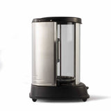 Grill vertical - LIVOO - DOM323 - 1500W - Jusqu'a 2,5 Kg - 1 broche centrale et 10 brochettes de 23 cm - Minuterie et rotation 360°