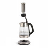 Bouilloire théiere - LIVOO - DOD165 - 2200 W - 1,7 L - Température variable - Verre - Gris