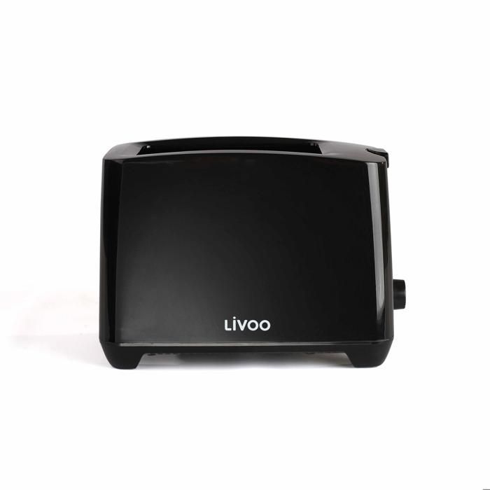 Grille-pain 2 fentes - LIVOO - DOD162N - 750 W - Thermostat réglable : 7 niveaux - Noir