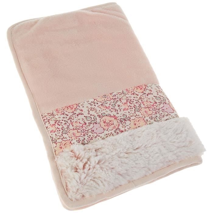 Protege carnet de santé Lapinou - Rose - 15 x 26 cm