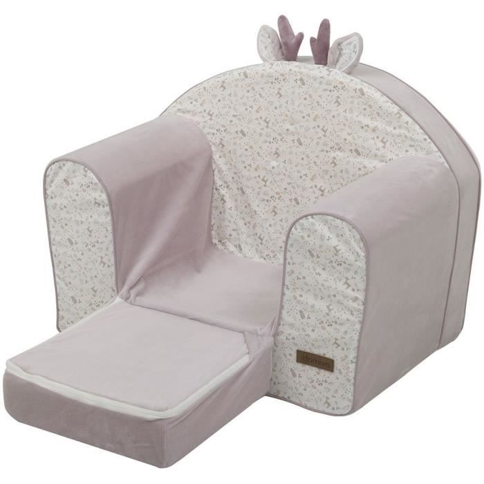 Fauteuil club Lilas - DOMIVA - 43x55.5cm HT 50cm - Pour bÈbÈ fille a partir de 9 mois