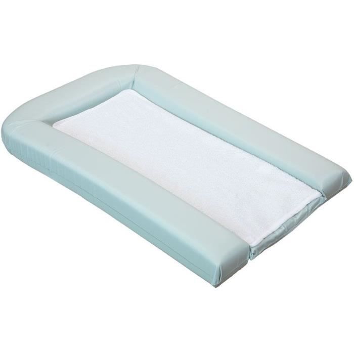 MATELAS a LANGER PVC AVEC 2 ÉPONGES AMOVIBLES/CONFORT 42x70 cm SAUGE