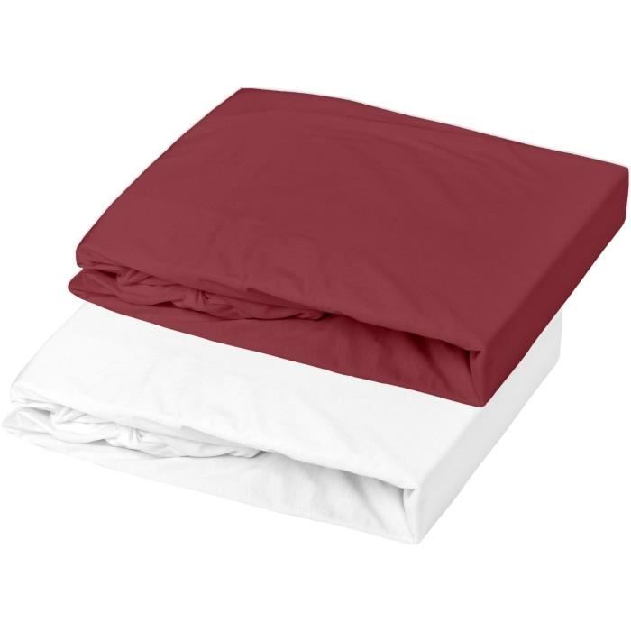 Polyurethane mattress cover + fitted sheet - 60x120 cm - Grenadine