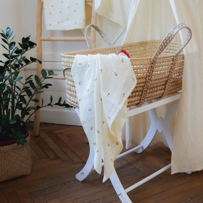 Maxi lange - DOMIVA - Maternity Love - Mousseline de coton ultra-douce