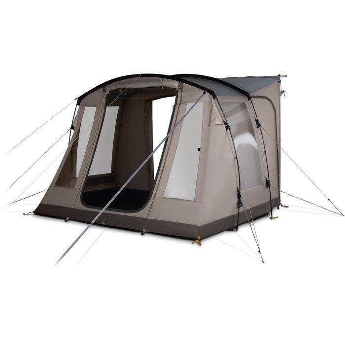 Auvent a arceaux - DOMETIC - Waypoint Mid - Fibre de verre - Caravane/camping-car - Hauteur 2,30 a 2,65 m