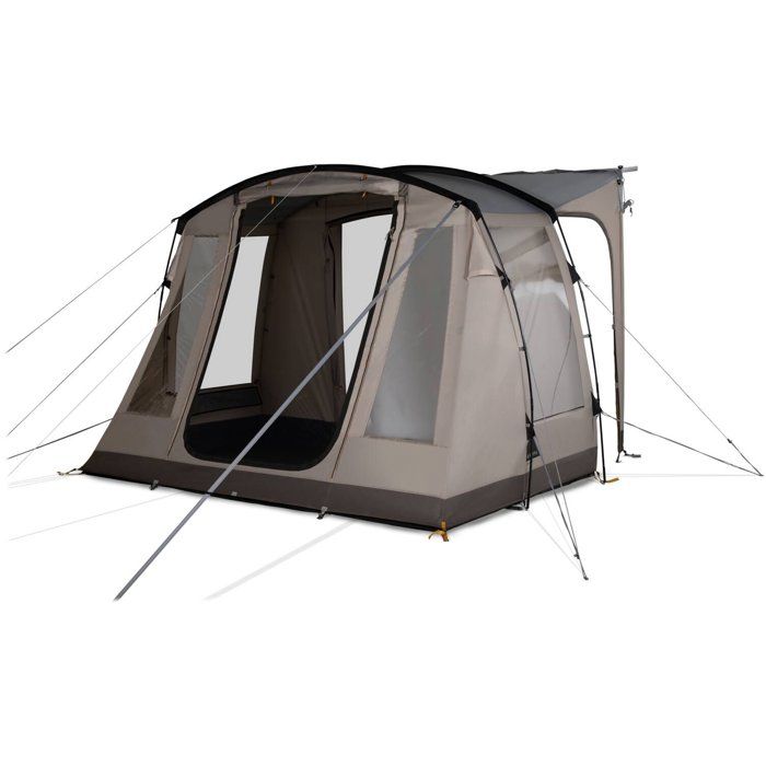 Auvent a arceaux - DOMETIC - Waypoint Mid - Fibre de verre - Caravane/camping-car - Hauteur 2,30 a 2,65 m
