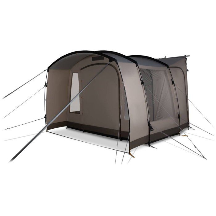 Auvent indépendant a arceaux - KAMPA - Traverse Low - Fibre de verre - Pour van - Hauteur de connexion 1,80 a 2,10 m
