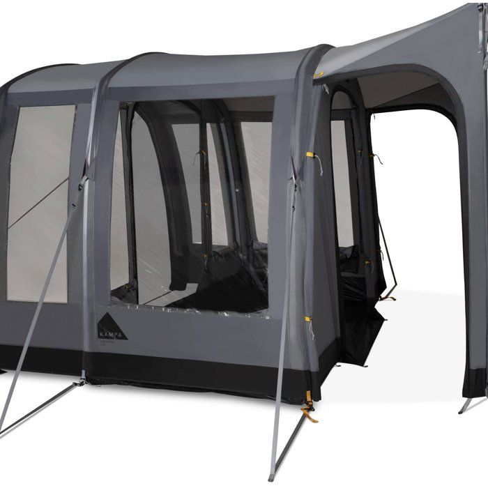 Auvent gonflable indépendant - KAMPA - Traverse Air Low - Pour van - Hauteur de connexion 1,80 a 2,10 m