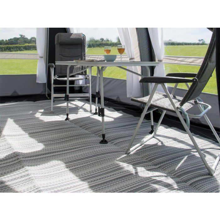 Tapis d'auvent - DOMETIC - Rally AIR 390 Carpet - Tapis respirant - Résistant et anti-UV - Confort thermique/réduction de l'humidité