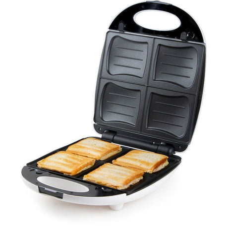 Appareil a croque-monsieur DOMO - DO9046C - Surface cuisson extra large 27 x 32cm - Plaques amovibles - 1200W