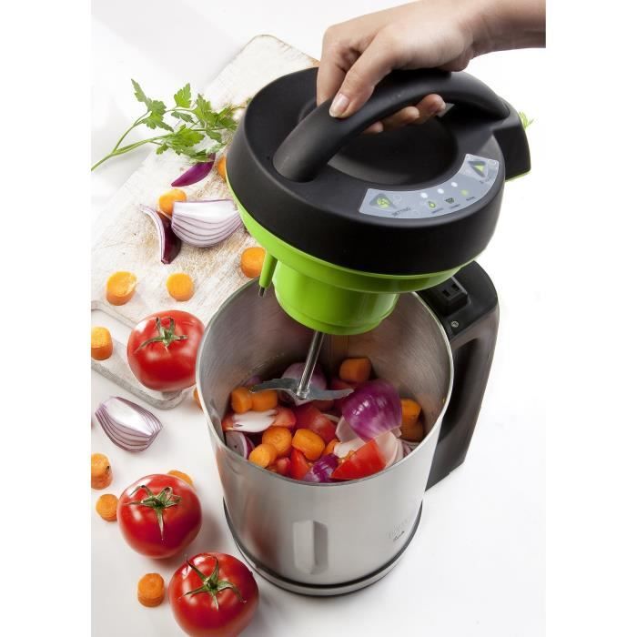 Blender chauffant DOMO - noir - 1,6L ñ 3 programmes - 1000 Watt - DO498BL
